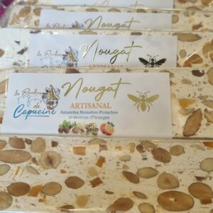 nougat artisanal à l’écorce d’orange confite