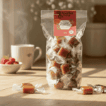 caramel à la framboise
